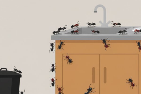 ants in kitchen