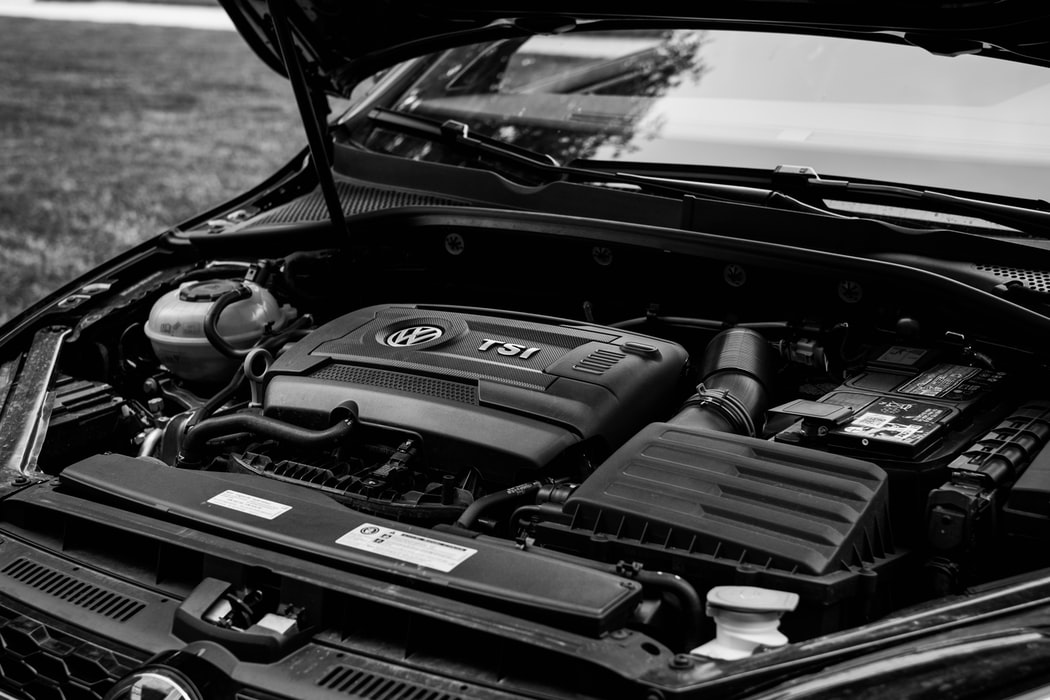 Volkswagen car engine