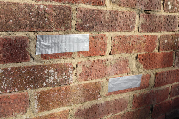 Flexi Armour Shield on a brick wall