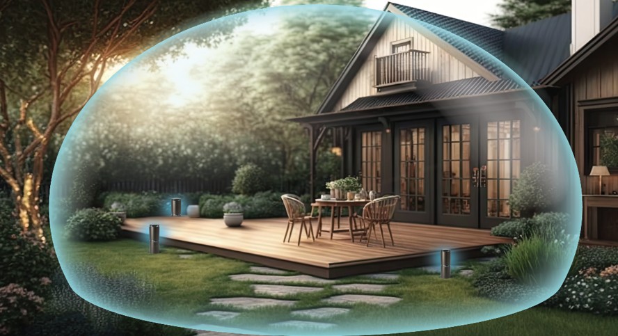 thermacell protected patio