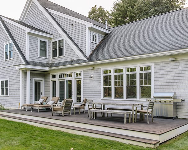 House with back patio