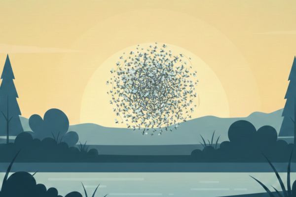 mosquito swarms