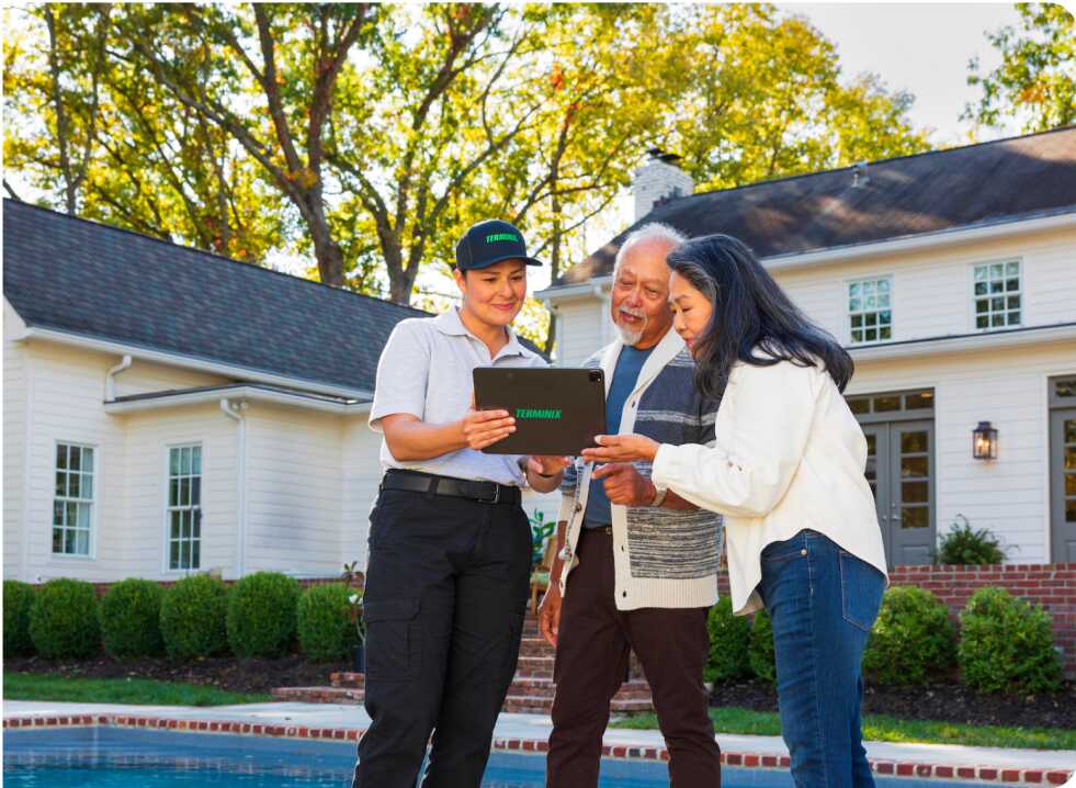 terminix tech with family