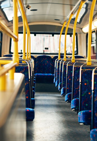Bus aisle