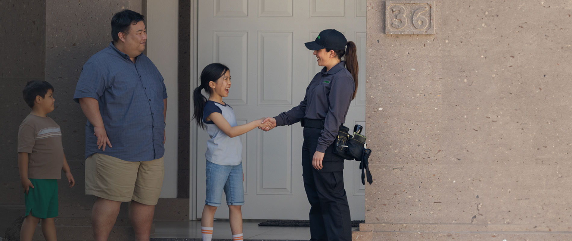 terminix tech with family