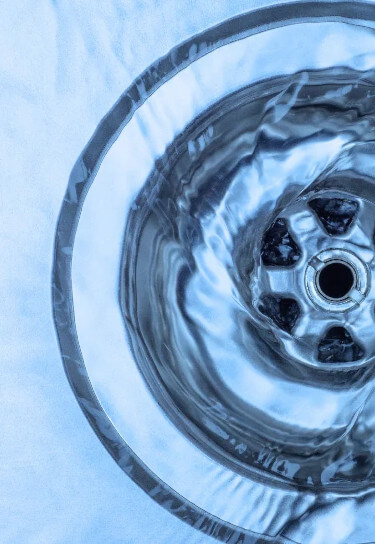 sink draining water Getty images 184186617